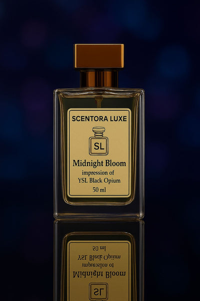 Midnight bloom impression of ysl black opium